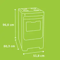 Fogão Consul 4 bocas cor Inox com acendimento automático - CFO4NAR BIVOLT