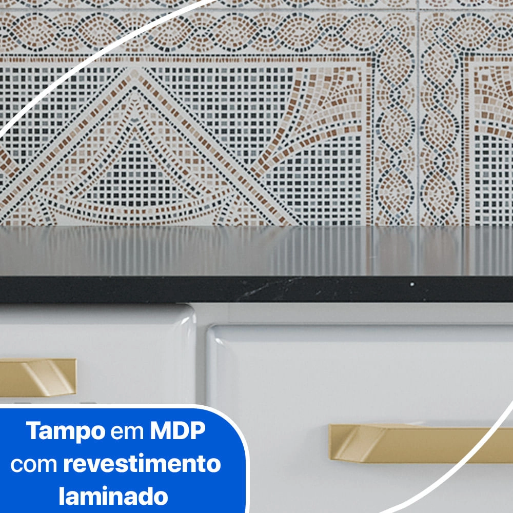 Cozinha de Aço Compacta Telasul Diamante 3Pçs Telasul