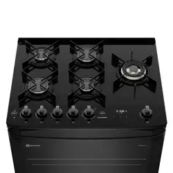 Fogão Electrolux 5 Bocas Experience com PerfectCook360 Preto (FE5CP) 220V