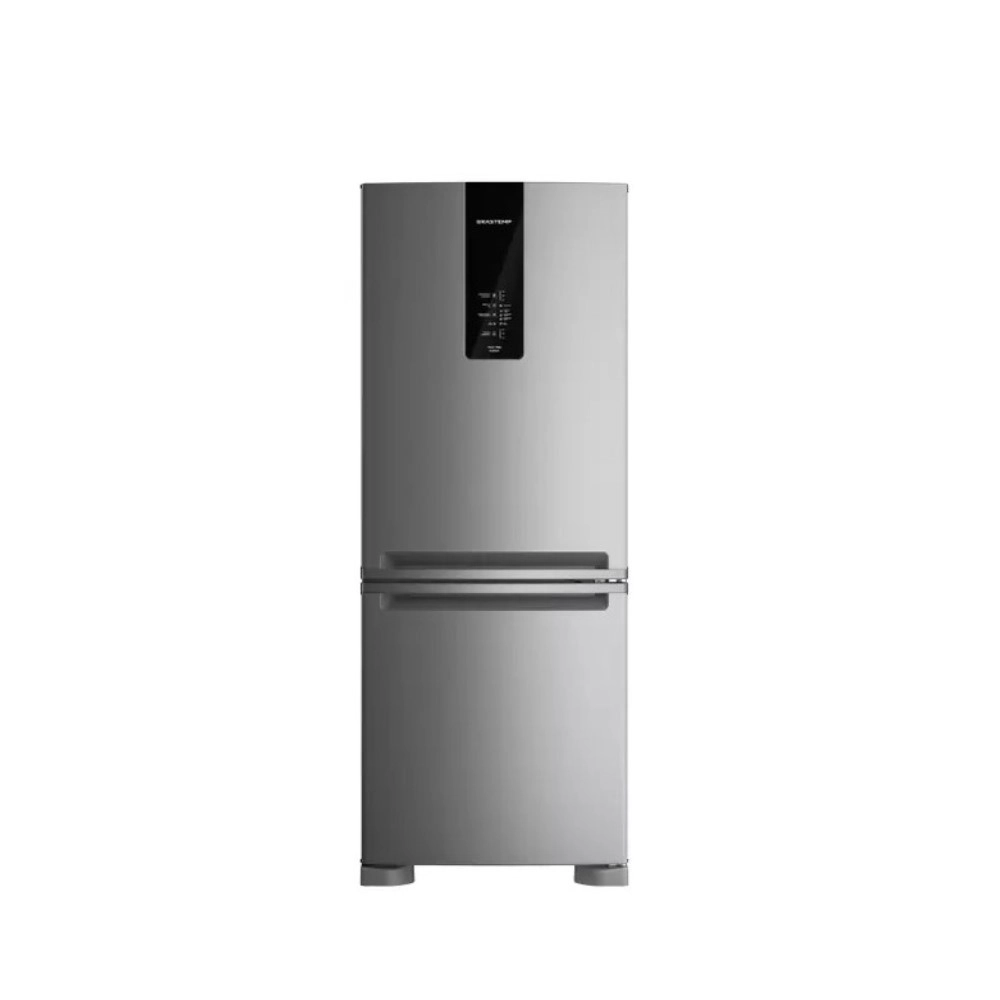 Geladeira Brastemp Frost Free BRE57FK Inverse 447L Inox 220V