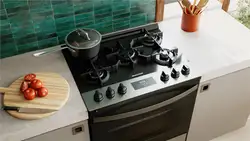 Fogão Brastemp 5 Bocas Cor Inox Com Mesa de Vidro, Turbo Chama e Timer - BFS5XAR BIVOLT