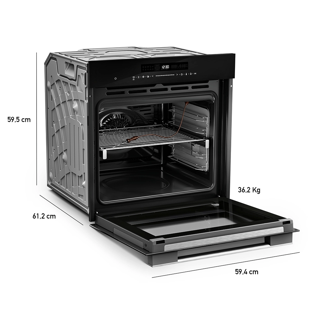 Forno Elétrico de Embutir Black Glass- HL-CX672BRPK 220V