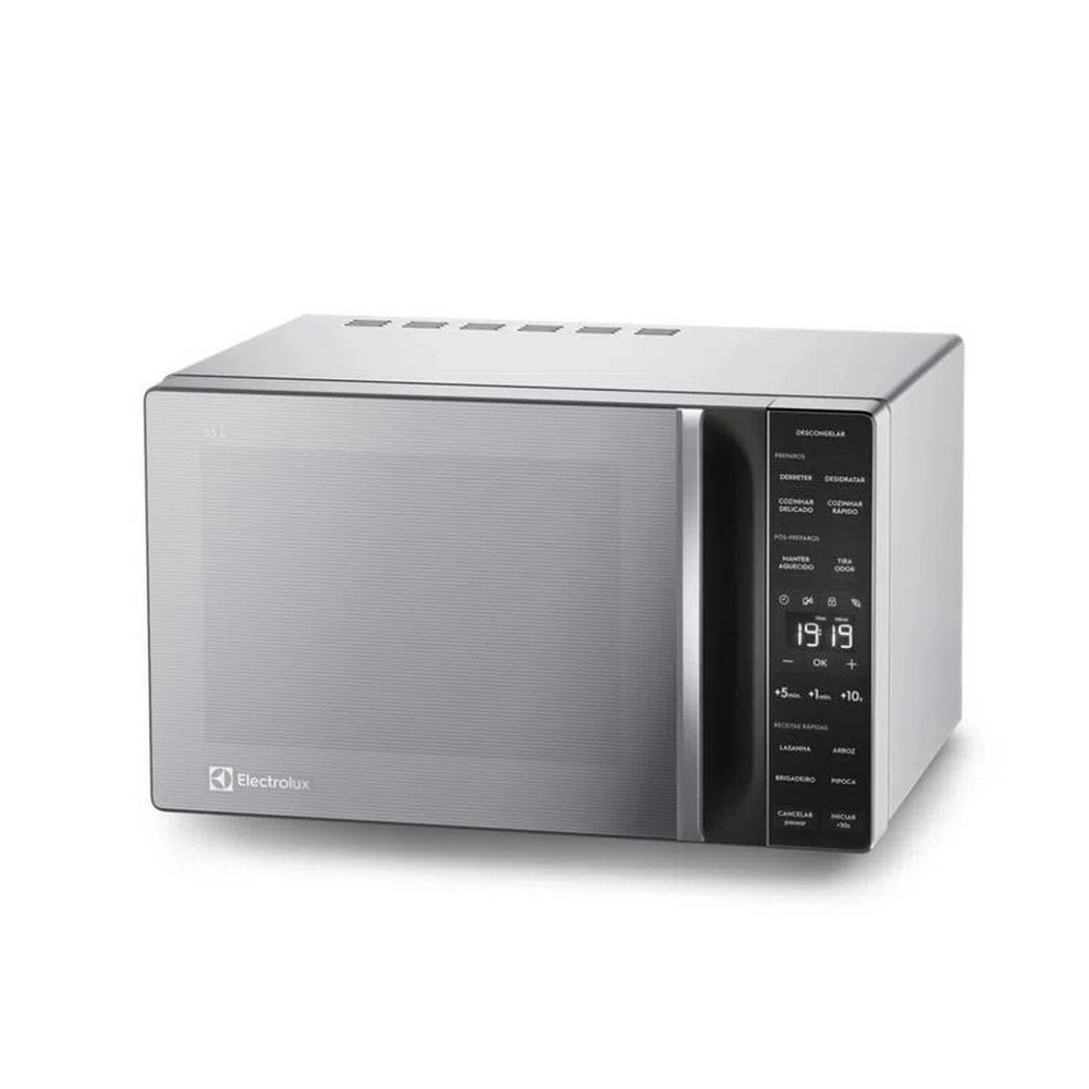 Micro-ondas Electrolux Efficient ME23S 23L Preto/Prata 220V