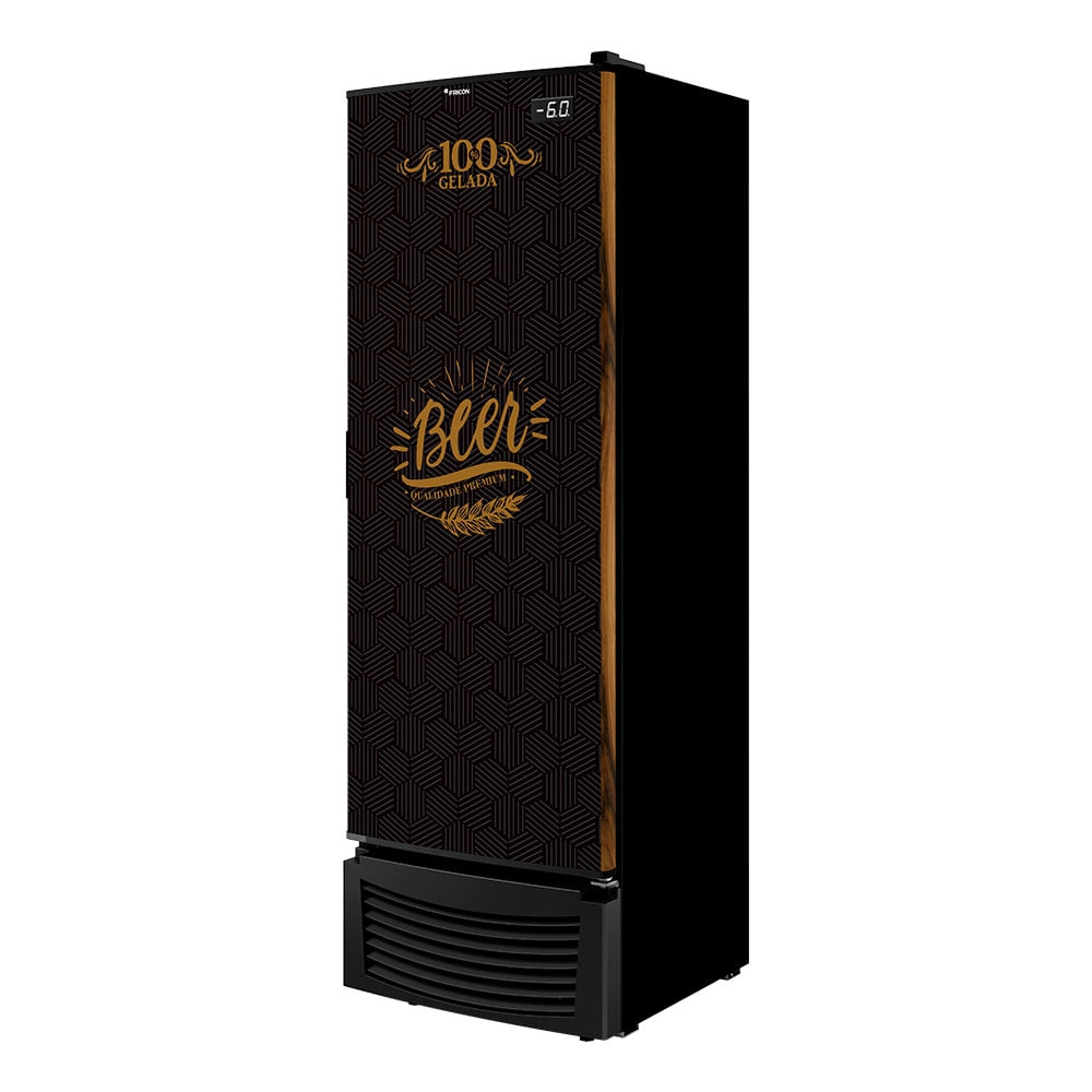 Cervejeira Porta Cega 433 Litros Fricon VCFC433C Preto 220V