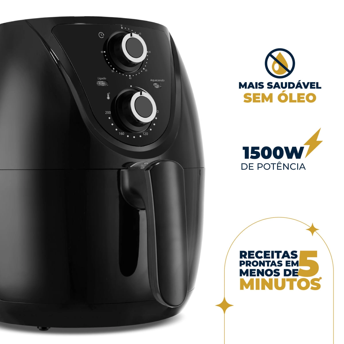 Air Fryer Britânia Bella Cuccina BCFR04 3,8L 220V