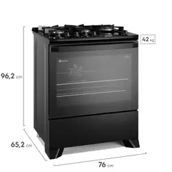 Fogão Electrolux 5 Bocas Experience com PerfectCook360 Preto (FE5CP) 220V