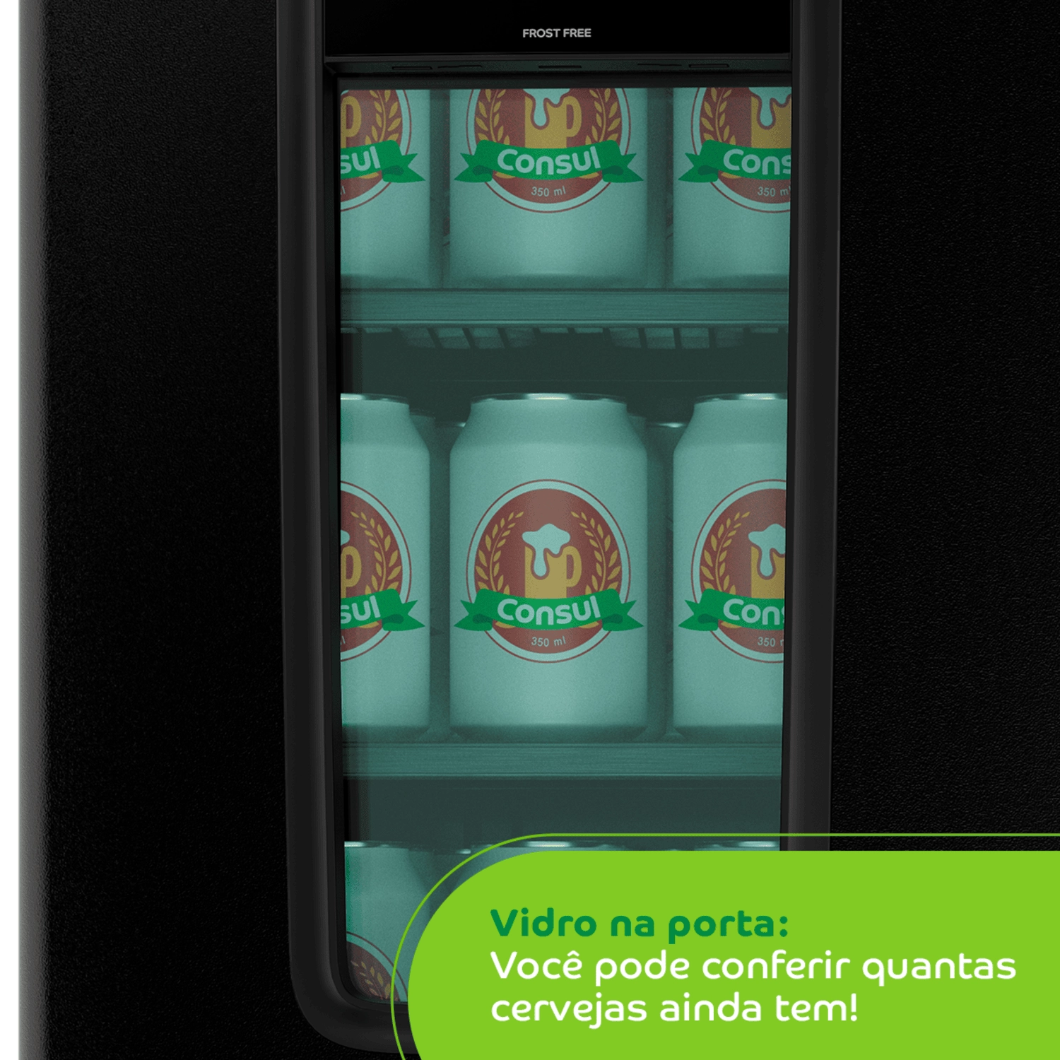 Cervejeira Consul Preta - CZE12BE 220v