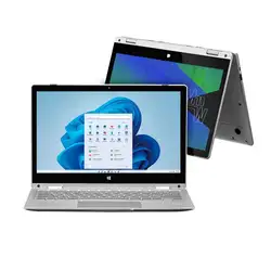 Notebook M11W Prime 2 em 1, com Windows 11 Home, Processador Intel Celeron, Tela 11,6 Pol + Microsoft 365 Personal e 1TB na Nuvem - PC280OUT PC280OUT