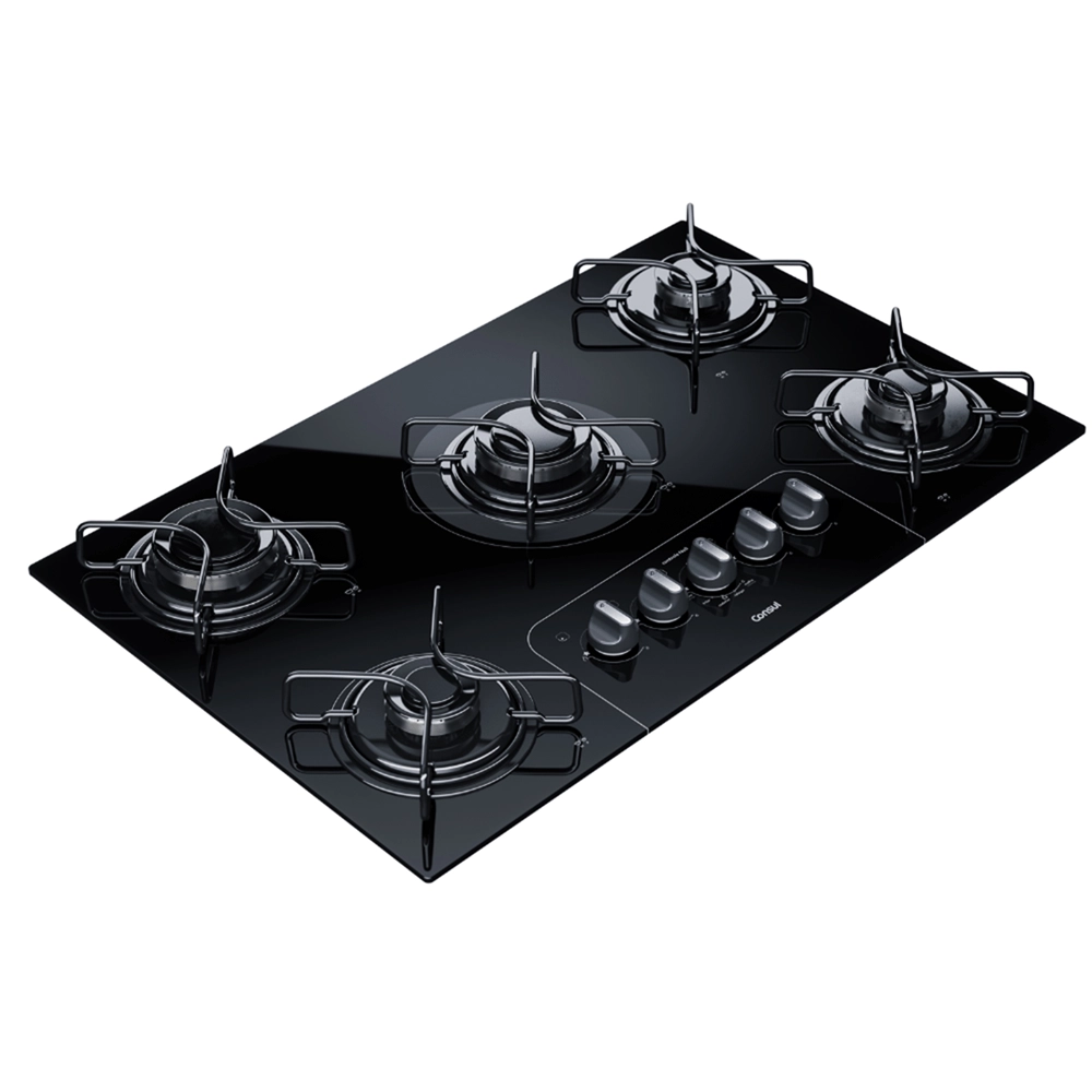 Cooktop 5 bocas Consul com controle fácil e acendimento automático - CD075AE BIVOLT