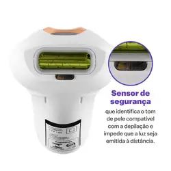 Depilador Por Luz Pulsada IPL - D'Pille - Multilaser - HC212 HC212