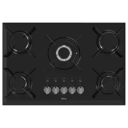 Cooktop Philco Cook Chef 5 Bocas Tripla Chama Bisotê Bivolt Bivolt