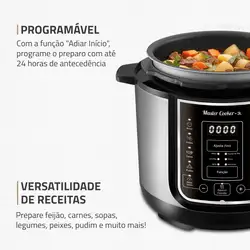 Panela de Pressão Elétrica Mondial Digital Master Cooker PE-40