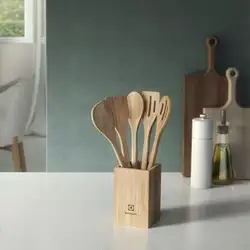 Conjunto de Utensílios de Bambu de 06 Peças - Electrolux