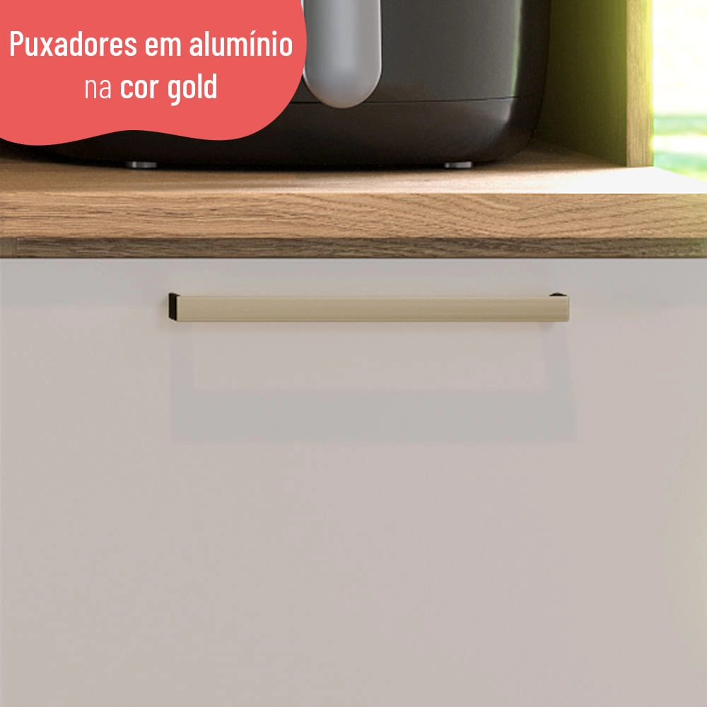 Paneleiro de Cozinha Avelã 40cm 2 Portas Telasul