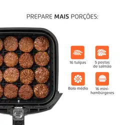 Fritadeira Sem Óleo Air Fryer Mondial AFN-40-BFS