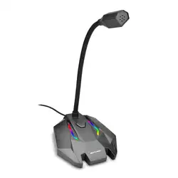 Microfone Gamer USB Com LED - Multilaser - PH363X [Reembalado] PH363X