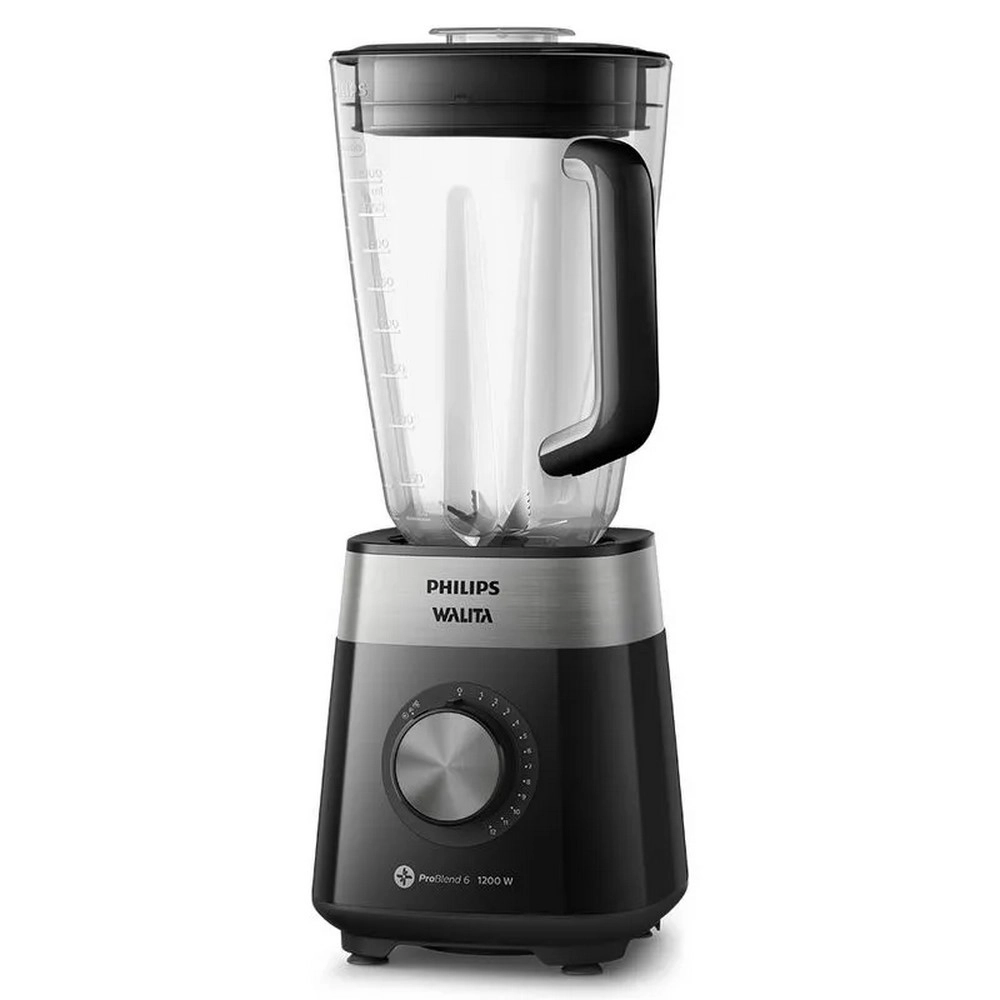 Liquidificador Philips Walita RI2242/90 Serie 5000 Jarra Duravita 3L 12 Velocidades 1200W Preto 220V