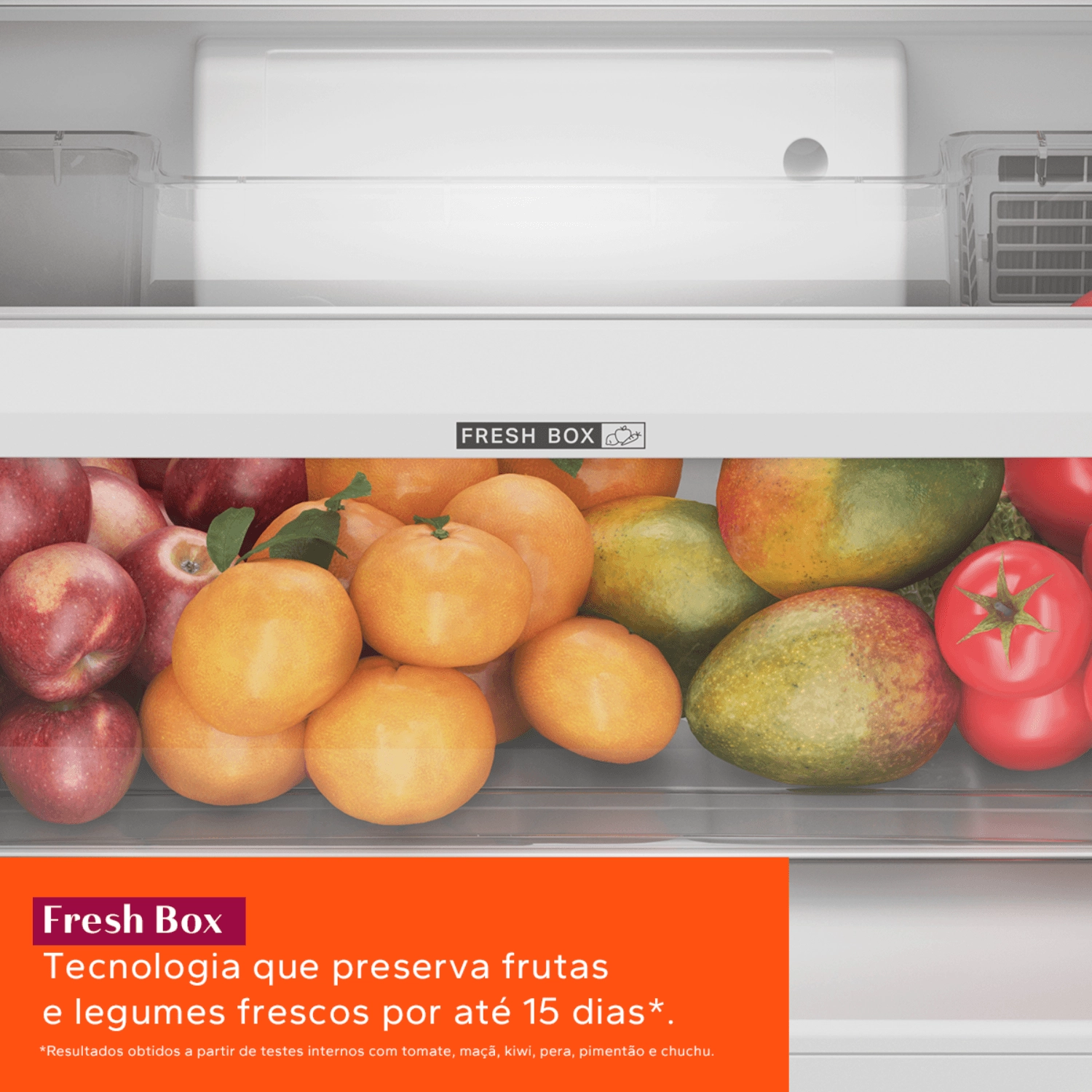 Geladeira Brastemp Frost Free Inverse A+++ 447 litros cor Inox com Smart Flow e Fresh Box - BRE57FK 220v