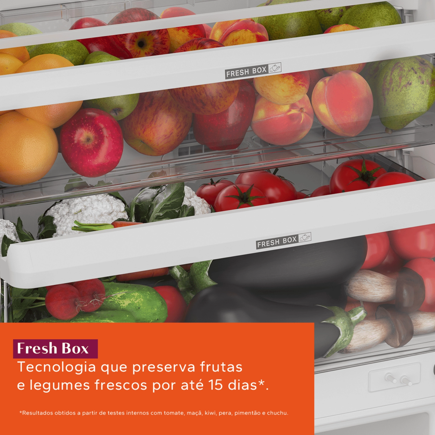 Geladeira Brastemp Frost Free Inverse A+++ 479 litros cor Branca com Super Capacidade e Smart Flow - BRE58FB 220v