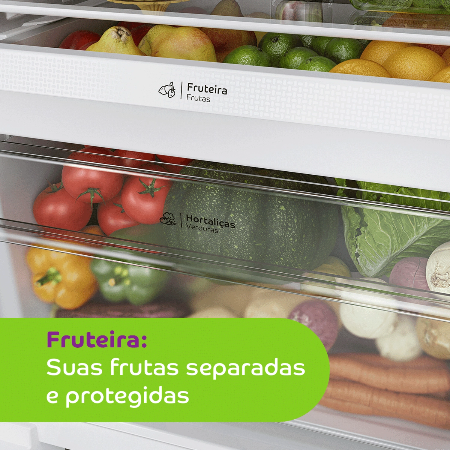 Geladeira Consul Frost Free Duplex com Espaço Flex e Painel Eletrônico Externo 451 litros cor Inox - CRM56FK 220v