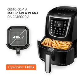 Fritadeira Sem Óleo Air Fryer 4 Litros AFN-40-DI Mondial AIR FRYER AFN-40-DI 220V/60Hz