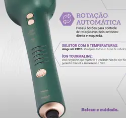 Modelador de Cachos Philco Bivolt Rotação Automática PEC16VD Bivolt