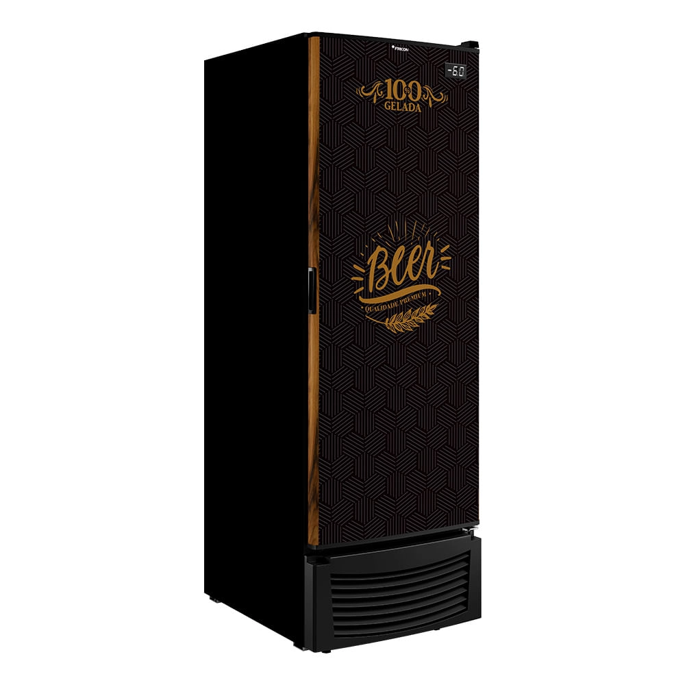 Cervejeira Porta Cega 569 Litros Fricon VCFC569C Preto 220V