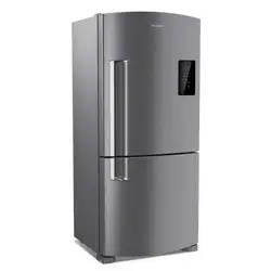 Geladeira Brastemp Frost Free Inverse 588 litros cor Inox com Smart Bar BRE85AK 220V