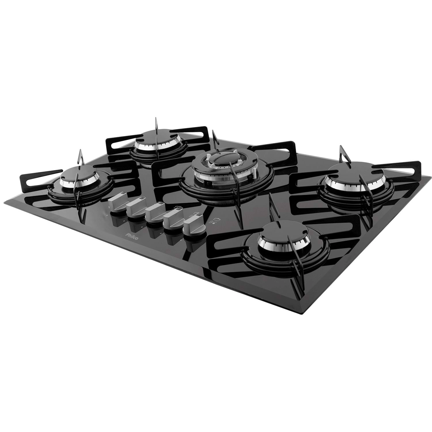 Cooktop Philco Cook Chef 5 Bocas Tripla Chama Bisotê Bivolt Bivolt