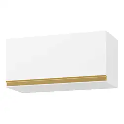 Armário Aéreo Cozinha 70 cm 1 Porta Basculante Veneza Multimóveis Branco