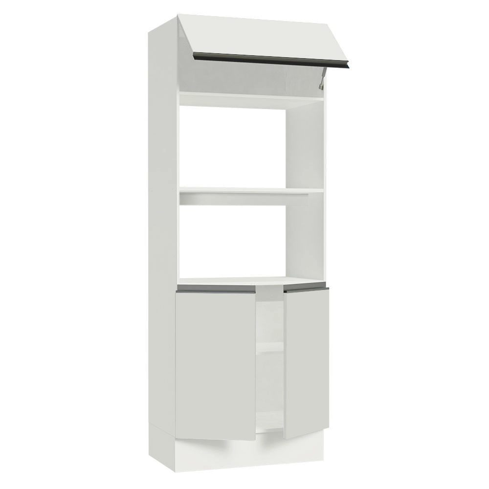 Torre Quente Madesa Smart 2 Portas e 1 Suspensa Branco Cor:Branco