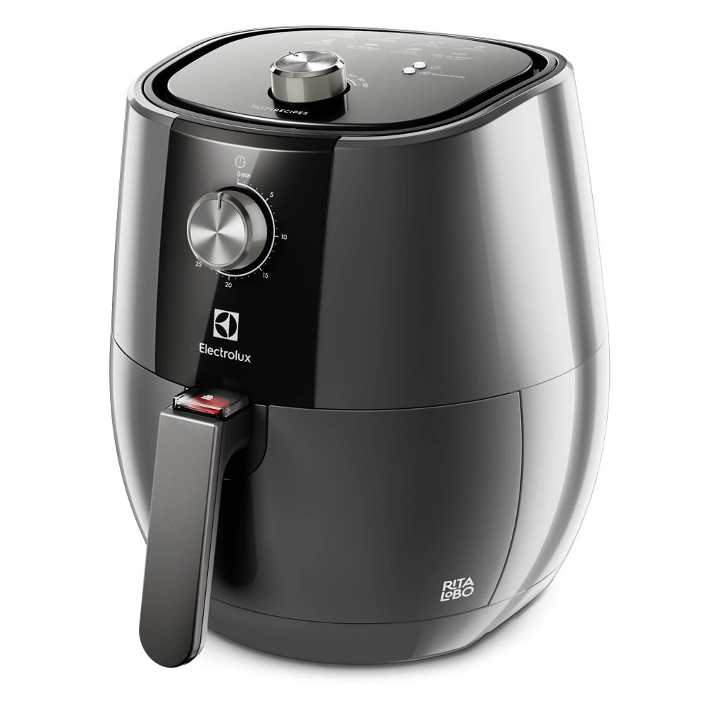 AirFryer Electrolux Grand 4L Cinza Efficient por Rita Lobo (EAF30) 220V