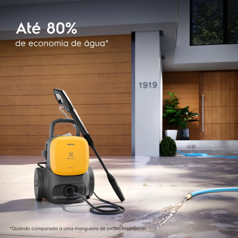 Lavadora de Alta Pressão Electrolux 1800PSI 1400W PowerWash Aplicador Detergente (EWS1800) 220V