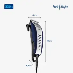 Cortador de Cabelos Mondial Hair Stylo CR-07 CORTADOR CABELO-220V-AZUL / PRATA