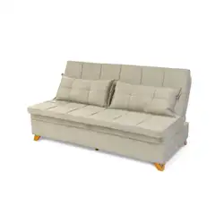 Sofá Cama 1.85M Plus Athenas Linho C/2 Almofadas 2418 A127XL185XP65 JA