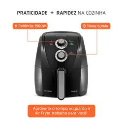 Fritadeira Sem Óleo Air Fryer Mondial AFN-40-BFS