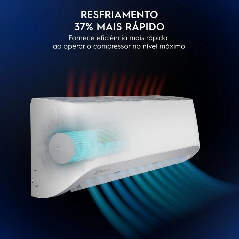 Ar-Condicionado Electrolux Split 9.000 BTUs Color Adapt Frio com Wi-fi (YI09F/YE09F) Ar-condicionado Electrolux Color Adapt Wi-fi 9.000 BTUs Frio (YI09F/YE09F)