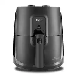Fritadeira Elétrica Philco Air Fryer Gourmet Black 4L PFR15PI 1500W 220V