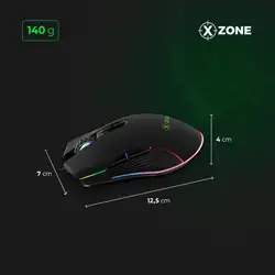 Mouse Gamer Xzone 16400 DPI GMF-02 MOUSE GMF-02 NA 16400 DPI