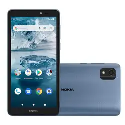 Smartphone Nokia C2 2nd Edition 32GB NK086 Dual Chip Android 11 Go Tela 5,7" Azul