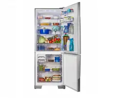 Geladeira Panasonic Frost Free NR-BB53PV3XB Inverter 425L Aço Escovado 220V