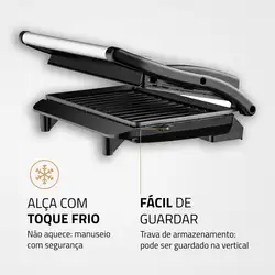 Press Grill Mondial PG-01 PRESS GRILL-220V-PRATA