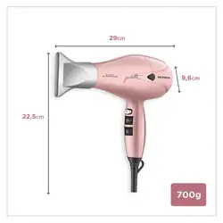 Secador de Cabelo By Juliette Mondial Golden Rose 2000W - SCP-JU-01 SEC CABELOS PROF SCP-JU-01 220V/60Hz