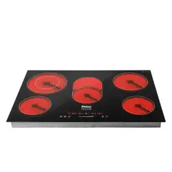 Cooktop Elétrico Philco 5 Queimadores Painel Touch PCT55VC 220V