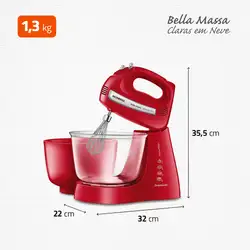 Batedeira Mondial B-55-R BATEDEIRA B-55-R 220V/60HZ .