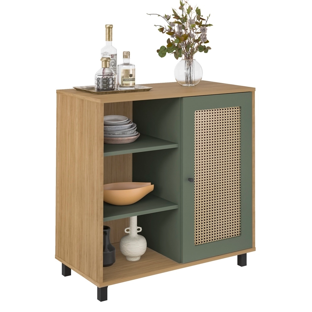 Buffet 80CM Charlotte Carvalho/Menta A80XL80XP40 Artely