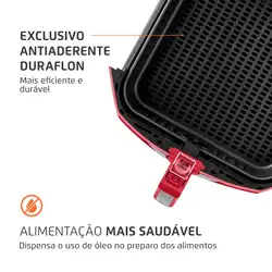 Fritadeira Sem Óleo Air Fryer 8 Litros AFN-80-RI Mondial 220V/60Hz