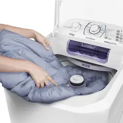 Máquina de Lavar Electrolux 12kg Branca Turbo Economia Silenciosa com Cesto Inox (LAC12) 220V