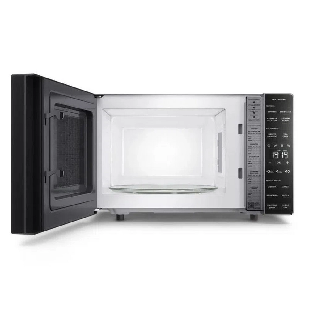 Micro-ondas Electrolux Efficient ME23S 23L Preto/Prata 220V