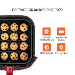 Fritadeira Sem Óleo Air Fryer 6 Litros AFN-60-RI Mondial